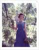 Princess Alexandra in the garden at Kensington Palace by Cecil Beaton