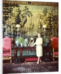 Queen Elizabeth, The Queen Mother, at Royal Lodge by Cecil Beaton