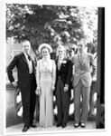 Duke and Duchess of Windsor, Cecil Beaton and Edward Dudley Metcalfe by Cecil Beaton