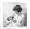 Princess Anne holding Prince Andrew by Cecil Beaton
