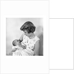 Princess Anne holding Prince Andrew by Cecil Beaton