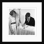 Princess Anne and Prince Charles with Prince Andrew by Cecil Beaton
