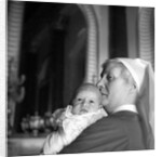 Prince Charles and his nurse by Cecil Beaton