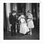 Prince Charles, Princess Anne, Prince Andrew and their nurse by Cecil Beaton