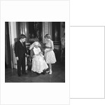 Prince Charles, Princess Anne, Prince Andrew and their nurse by Cecil Beaton