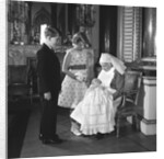 Prince Charles, Princess Anne, Prince Andrew and their nurse by Cecil Beaton