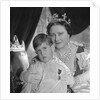 Queen Elizabeth, The Queen Mother and Prince Charles by Cecil Beaton