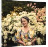 Queen Elizabeth, The Queen Mother in the gardens at Windsor Great Park by Cecil Beaton
