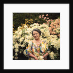 Queen Elizabeth, The Queen Mother in the gardens at Windsor Great Park by Cecil Beaton