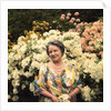 Queen Elizabeth, The Queen Mother in the gardens at Windsor Great Park by Cecil Beaton