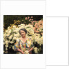 Queen Elizabeth, The Queen Mother in the gardens at Windsor Great Park by Cecil Beaton