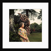 Queen Elizabeth, The Queen Mother in the gardens at Windsor Great Park by Cecil Beaton