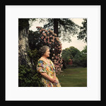 Queen Elizabeth, The Queen Mother in the gardens at Windsor Great Park by Cecil Beaton