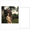 Queen Elizabeth, The Queen Mother in the gardens at Windsor Great Park by Cecil Beaton