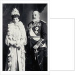 King Edward VII and Queen Alexandra by Lafayette Portrait Studios