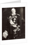 King Edward VII by Lafayette Portrait Studios