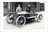 Montague Graham White at the wheel of Wolseley racing car by Lafayette Portrait Studios