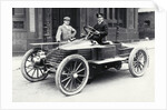 Montague Graham White at the wheel of Wolseley racing car by Lafayette Portrait Studios