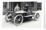 Montague Graham White at the wheel of Wolseley racing car by Lafayette Portrait Studios