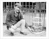 Dog Market - Dog in Bird Cage by Andrew Pitcairn-Knowles
