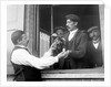 Window seller taking bets by Andrew Pitcairn-Knowles