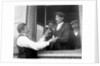 Window seller taking bets by Andrew Pitcairn-Knowles