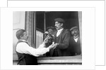 Window seller taking bets by Andrew Pitcairn-Knowles
