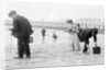 Beachcombing in Suits with Briefcase by Andrew Pitcairn-Knowles
