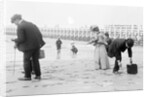 Beachcombing in Suits with Briefcase by Andrew Pitcairn-Knowles