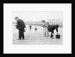 Beachcombing in Suits with Briefcase by Andrew Pitcairn-Knowles