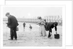 Beachcombing in Suits with Briefcase by Andrew Pitcairn-Knowles