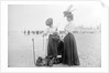 Two Ladies Minding the Boots by Andrew Pitcairn-Knowles