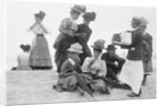 Picnic on Groyne by Andrew Pitcairn-Knowles