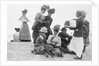 Picnic on Groyne by Andrew Pitcairn-Knowles