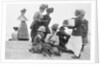 Picnic on Groyne by Andrew Pitcairn-Knowles