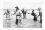 Five Striped Bathers by Andrew Pitcairn-Knowles