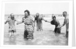Five Striped Bathers by Andrew Pitcairn-Knowles