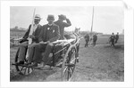 The Starter in Cart on Way to Start by Andrew Pitcairn-Knowles