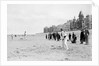 Two Men Throwing Diabolo on Sands by Andrew Pitcairn-Knowles