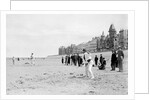 Two Men Throwing Diabolo on Sands by Andrew Pitcairn-Knowles