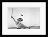 Well Caught, Woman Stretching Up by Andrew Pitcairn-Knowles