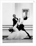 Lynn Seymour and Anthony Dowell with Frederick Ashton rehearsing Ivan Turgenev's A Month in the Country by Anthony Crickmay