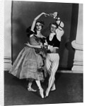 Alicia Markova and Stanislas Idzikowski in Les Rendezvous at the Sadler's Wells Theatre by J.W.Debenham