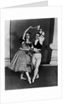 Alicia Markova and Stanislas Idzikowski in Les Rendezvous at the Sadler's Wells Theatre by J.W.Debenham