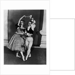Alicia Markova and Stanislas Idzikowski in Les Rendezvous at the Sadler's Wells Theatre by J.W.Debenham