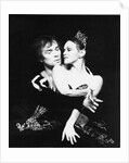 Rudolf Nureyev and Lesley Collier in Tchaikovsky's Swan Lake at the Royal Opera House by Anthony Crickmay