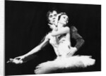Rudolf Nureyev and Lesley Collier in Tchaikovsky's Swan Lake at the Royal Opera House by Anthony Crickmay