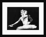 Rudolf Nureyev and Lesley Collier in Tchaikovsky's Swan Lake at the Royal Opera House by Anthony Crickmay