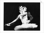 Rudolf Nureyev and Lesley Collier in Tchaikovsky's Swan Lake at the Royal Opera House by Anthony Crickmay