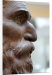 Portrait of a man, detail by Stuart Cox